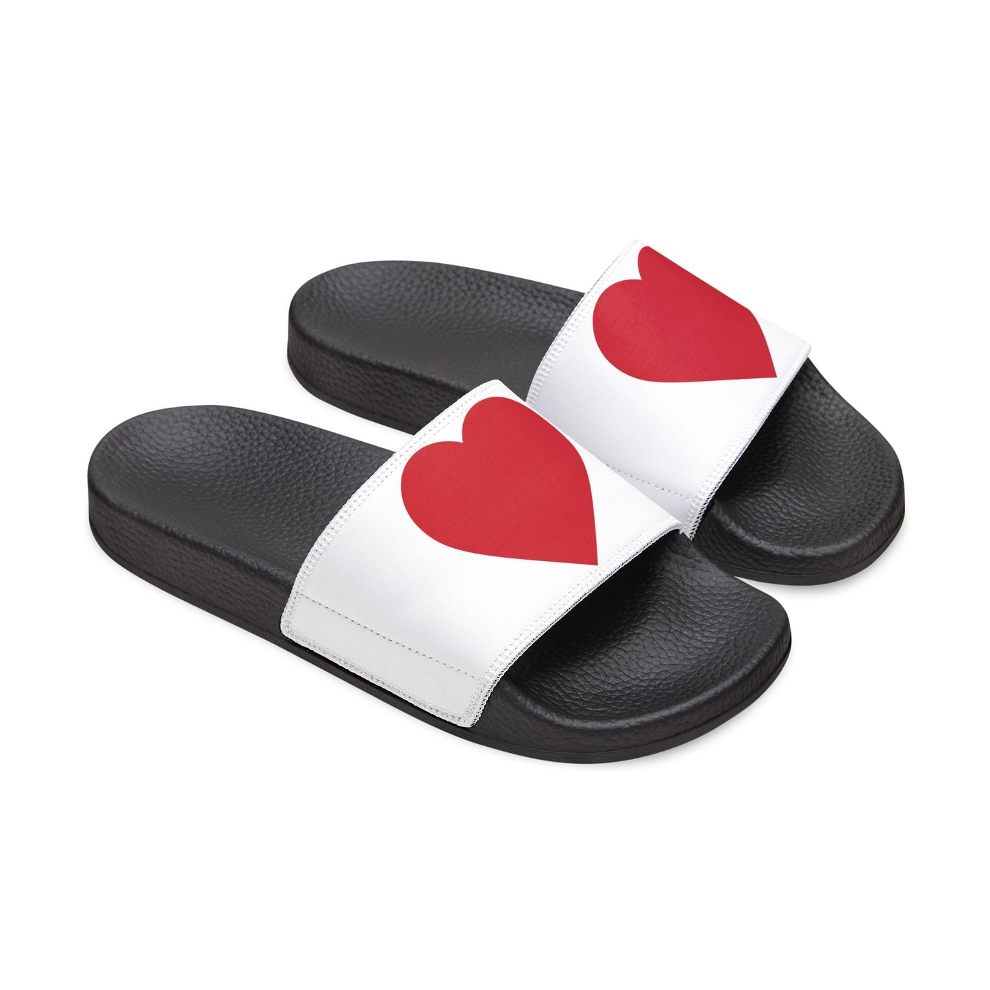 Pretty Beauty by Foreign T - Deco Red Hearts Sandals