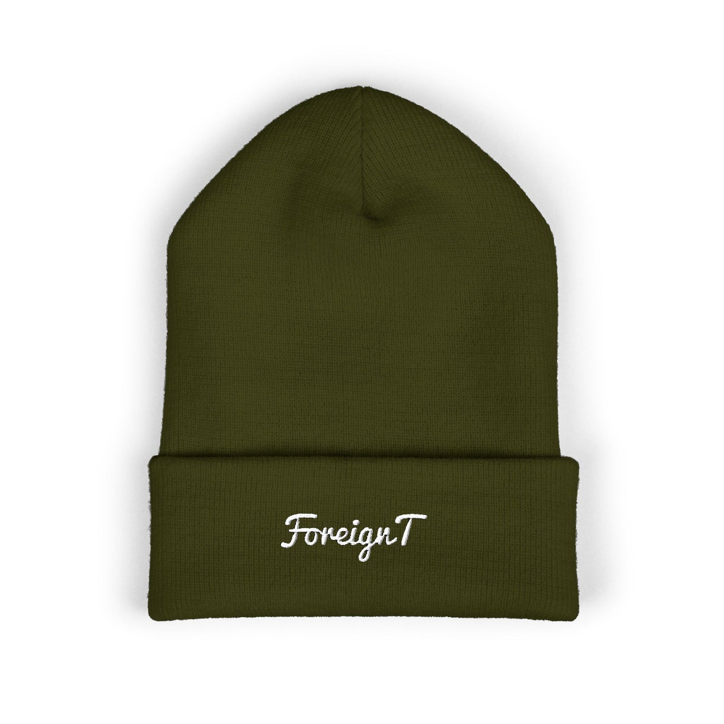 Foreign T Brand - Cuffed Beanie (Embroidery)
