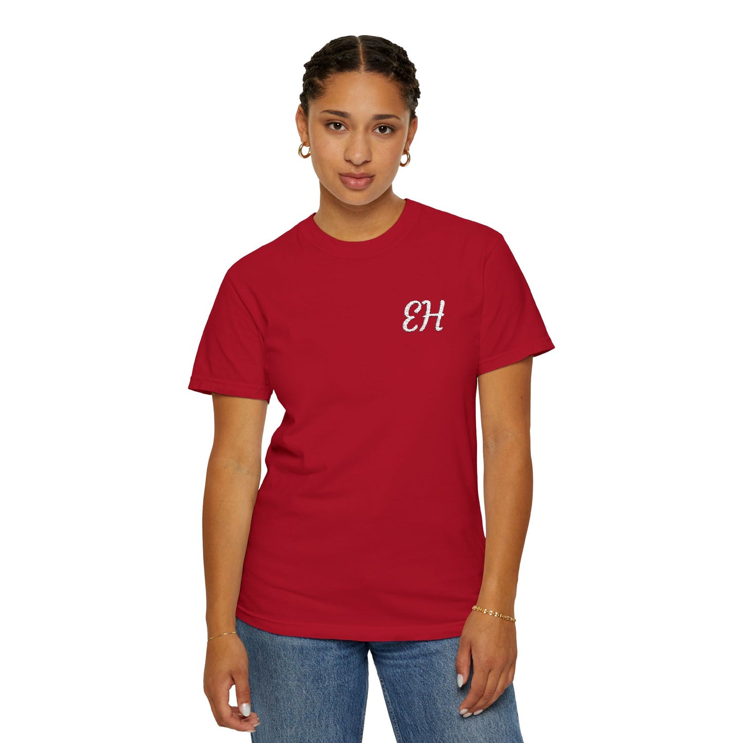 T-shirt signature FT « EH Everyday Hussle » – T-shirt brodé premium par FT Collections