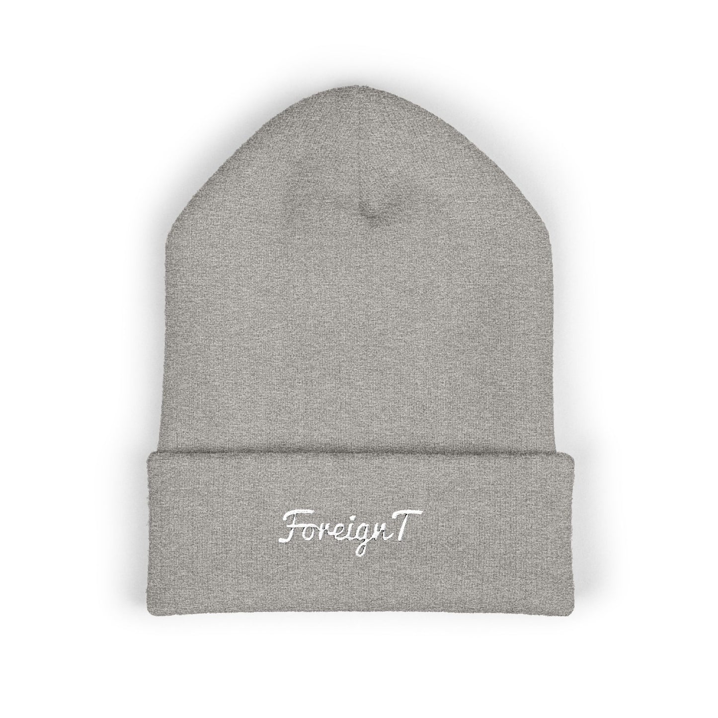 Foreign T Brand - Cuffed Beanie (Embroidery)