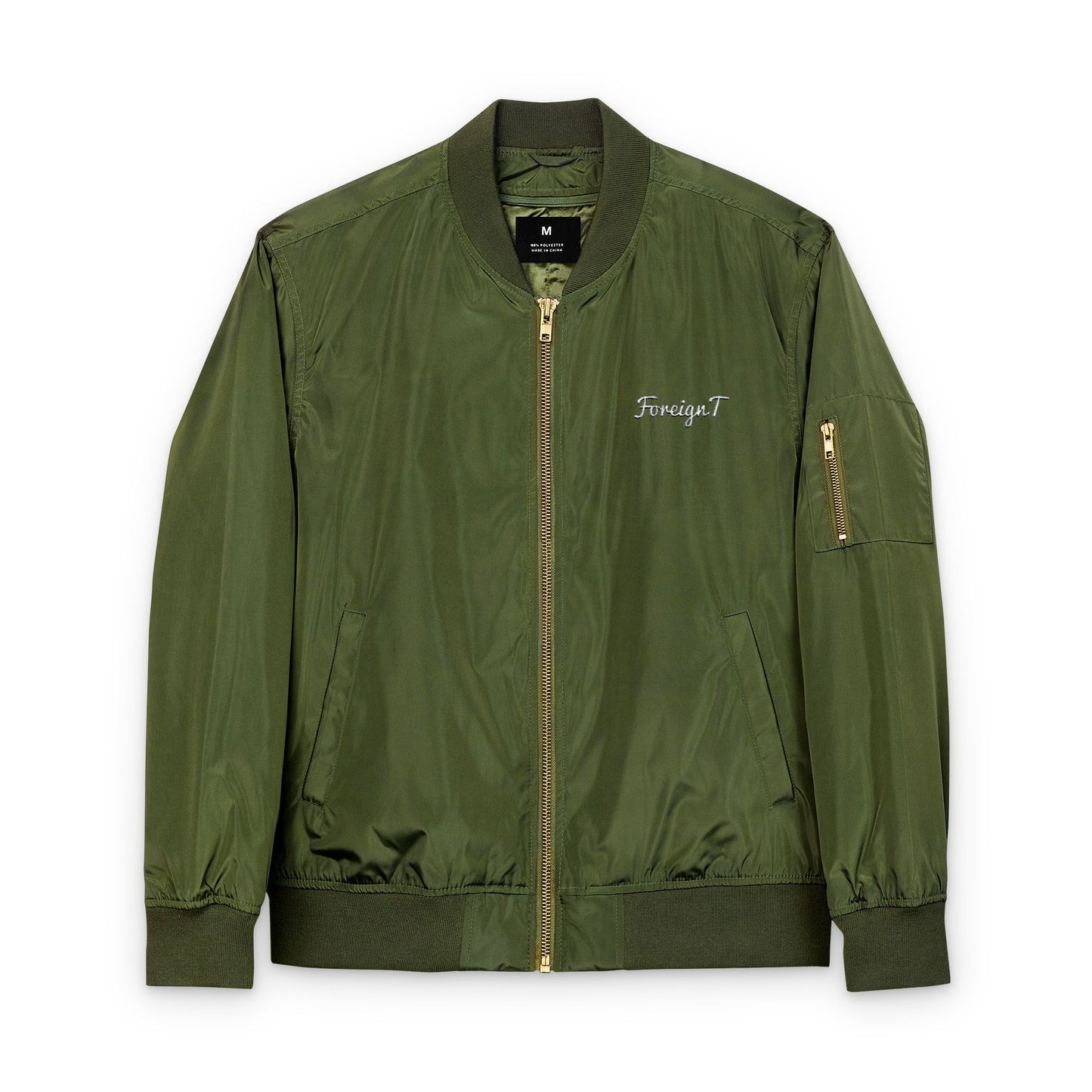 Foreign T Brand - Bomber Jacket (Embroidery)