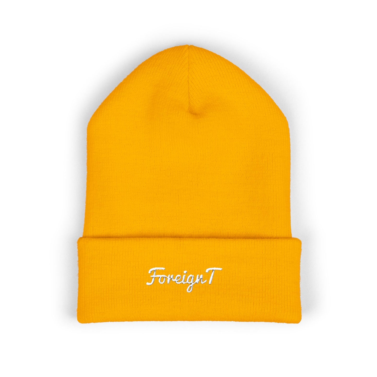 Foreign T Brand - Cuffed Beanie (Embroidery)
