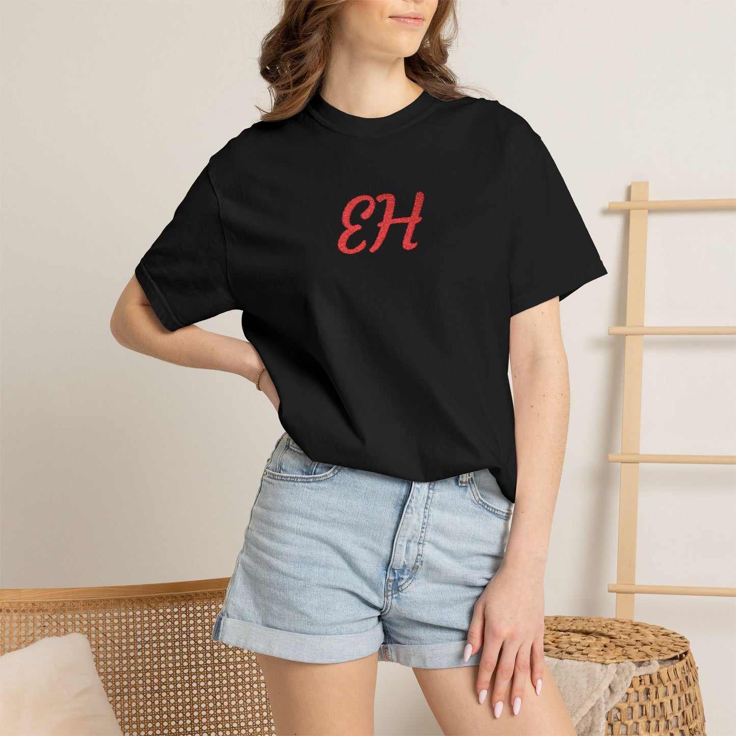 FT Signature Tee "Everyday Hussle" – Premium Embroidered T-Shirt by FT Collections