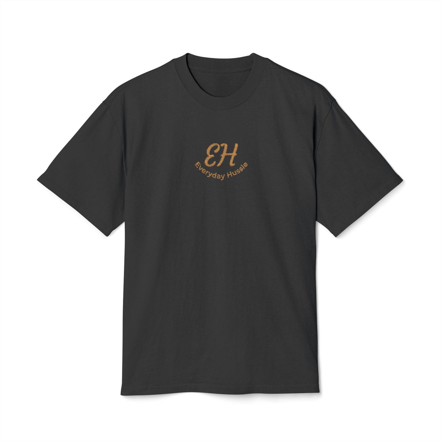 FT Signature Tee "Everyday Hussle" – Premium Embroidered T-Shirt by FT Collections