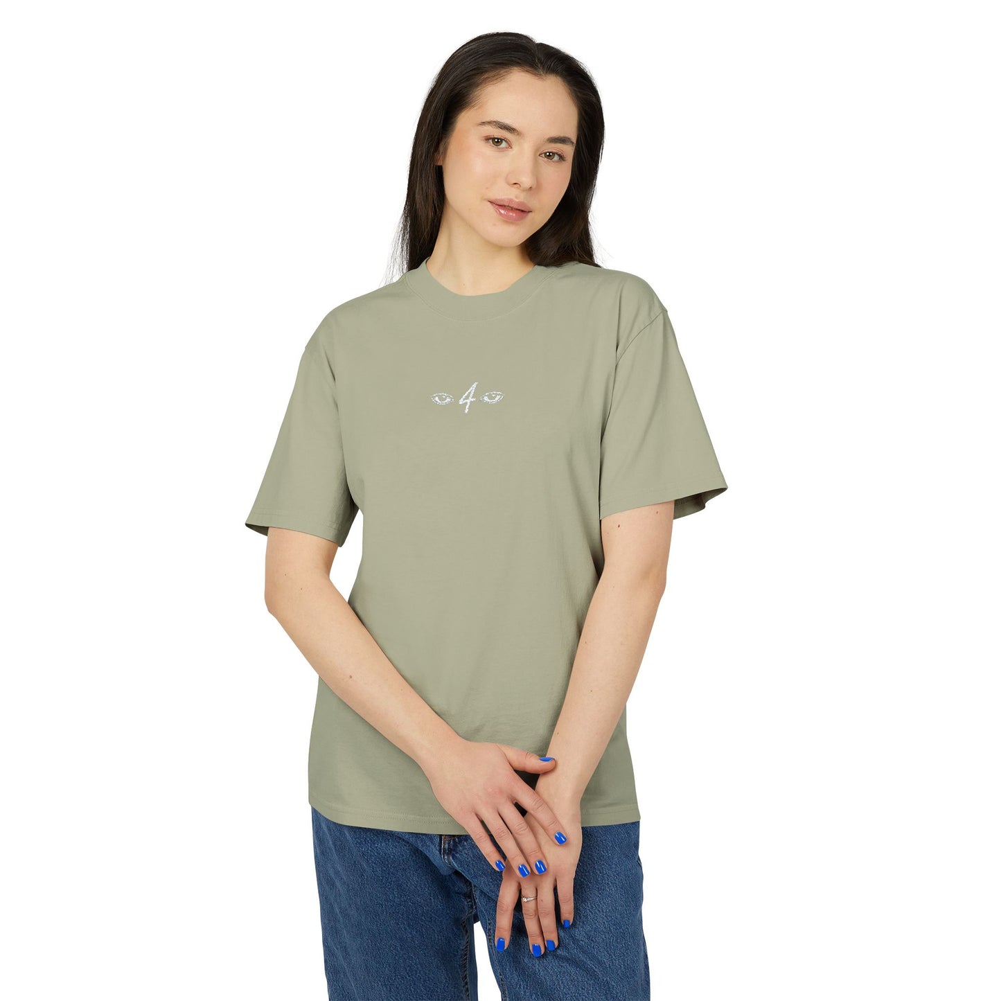FT Signature Tee "Eye 4 Eye" – Premium Embroidered T-Shirt by FT Collections