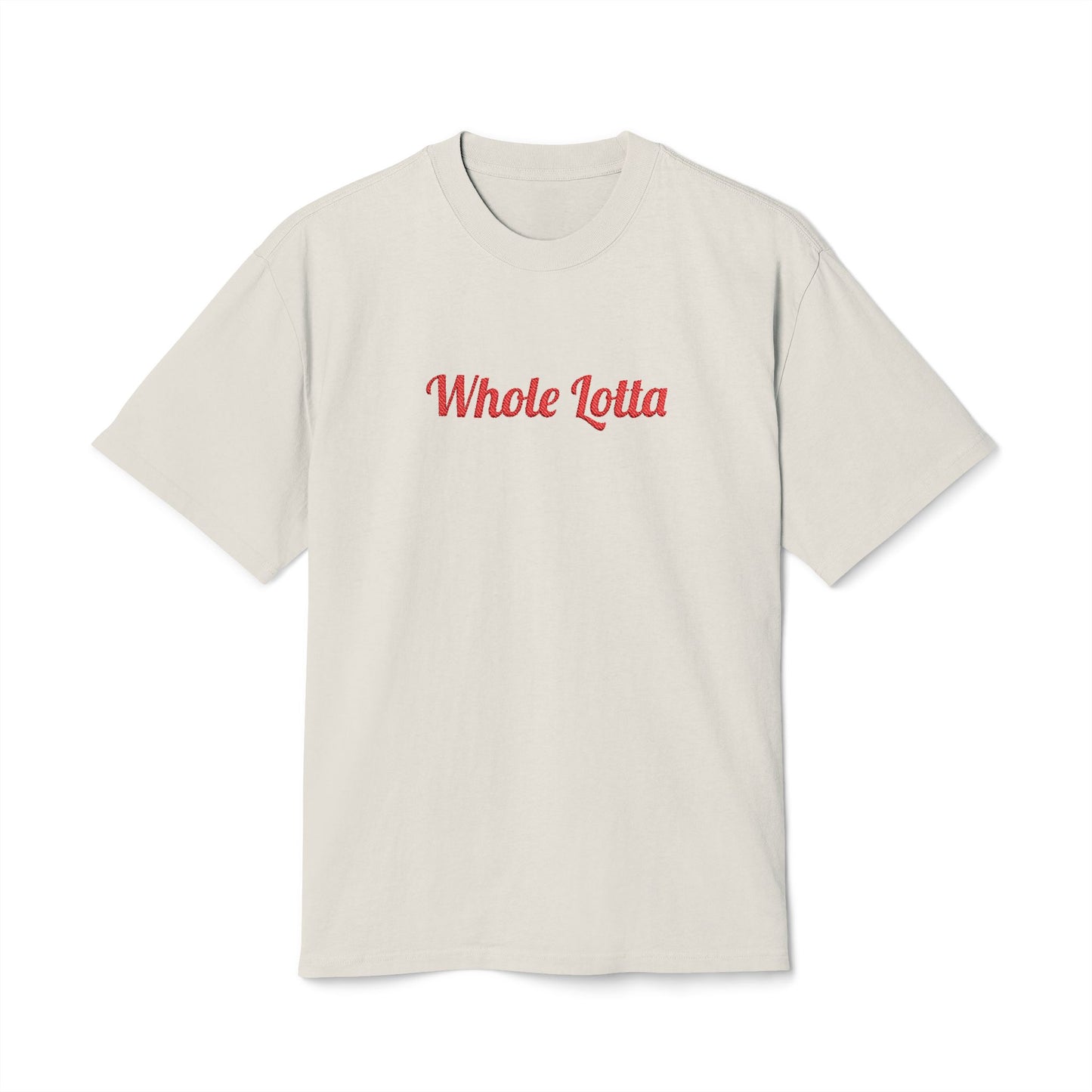 T-shirt signature FT « Whole Lotta IML » – T-shirt brodé premium par FT Collections