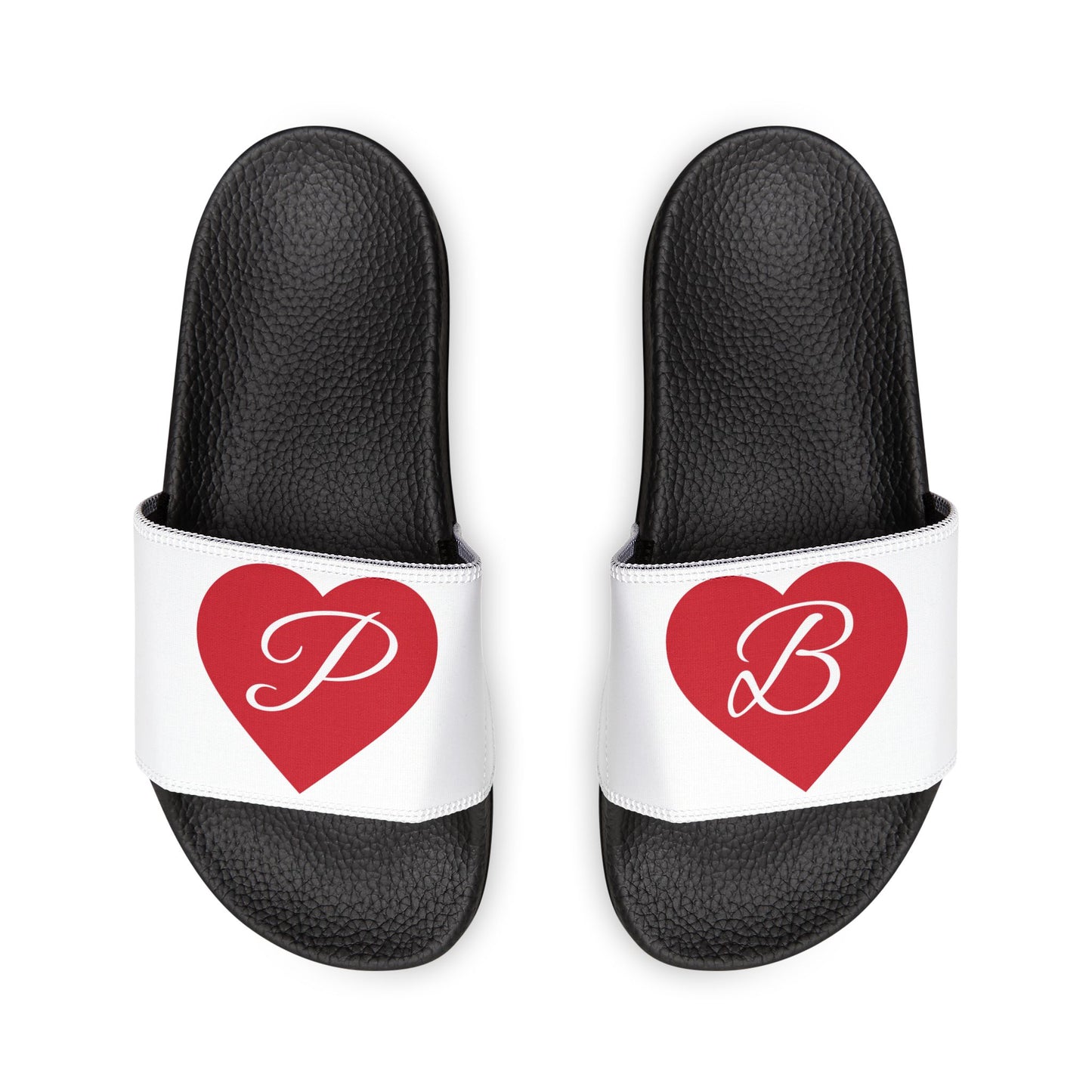 Pretty Beauty by Foreign T - Deco Red Hearts Sandals