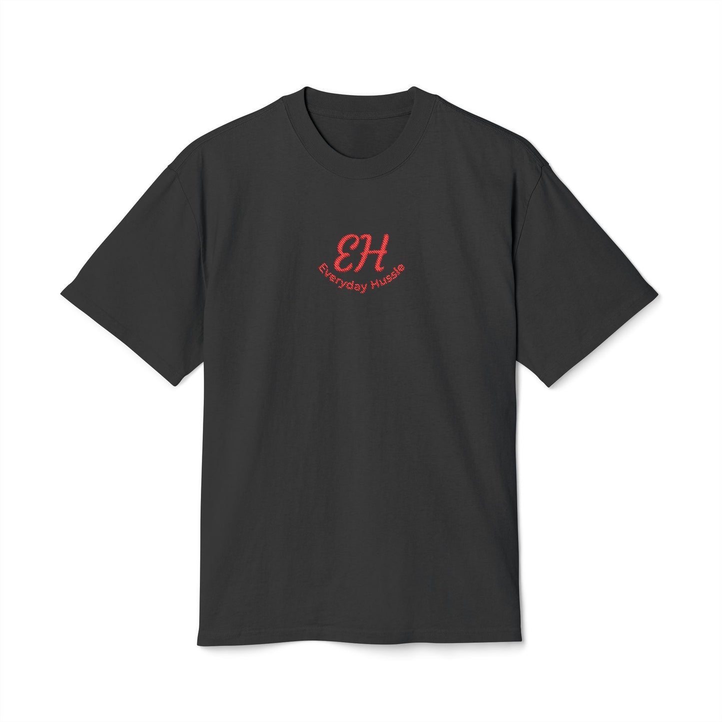 FT Signature Tee "Everyday Hussle" – Premium Embroidered T-Shirt by FT Collections