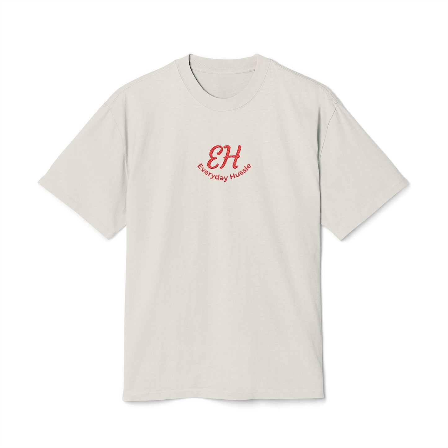 FT Signature Tee "Everyday Hussle" – Premium Embroidered T-Shirt by FT Collections