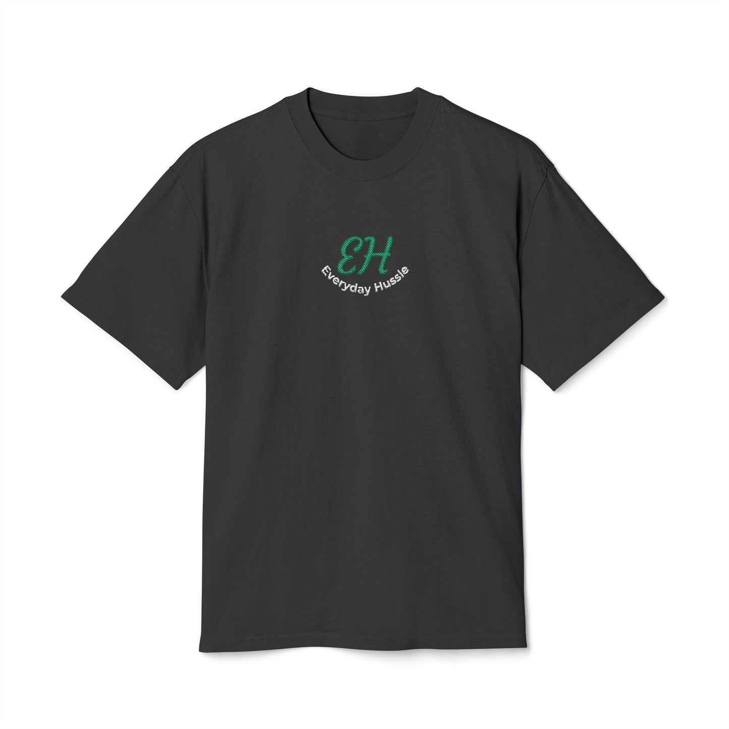 T-shirt signature FT « EH Everyday Hussle » – T-shirt brodé premium par FT Collections