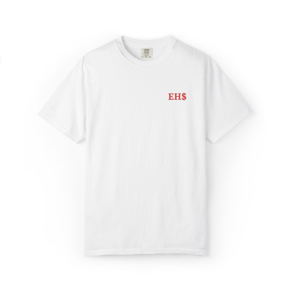 FT Signature Tee "EH$ Everyday Hussle" – Premium Embroidered T-Shirt by FT Collections