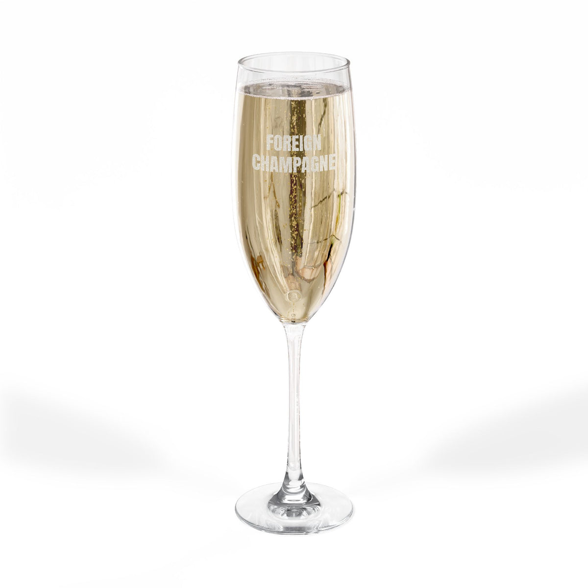 Foreign Champagne Glass, 8oz (Limited Edition Engraving)