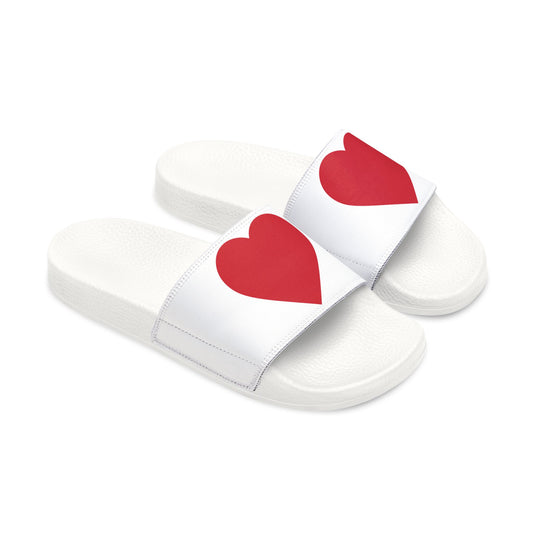 Pretty Beauty by Foreign T - Deco Red Hearts Sandals