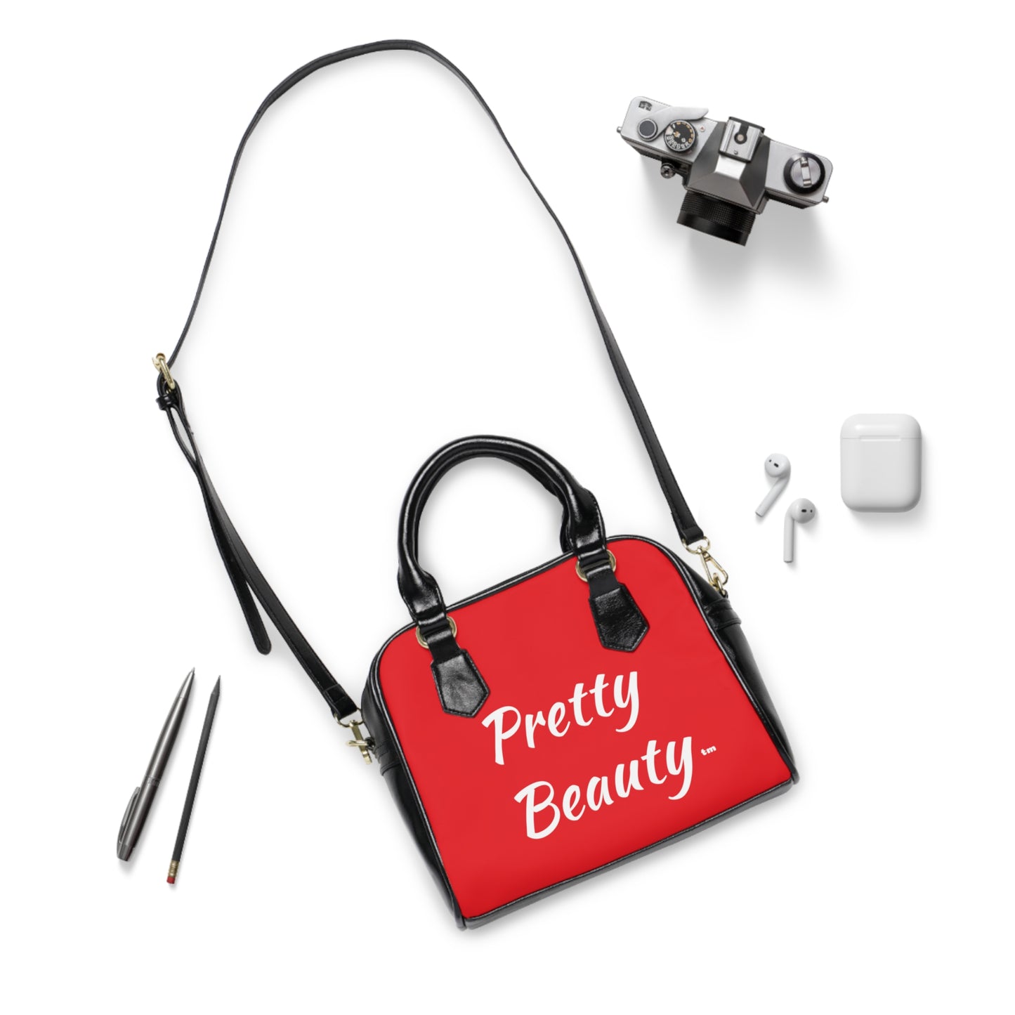 Pretty Beauty Red - Shoulder Handbag