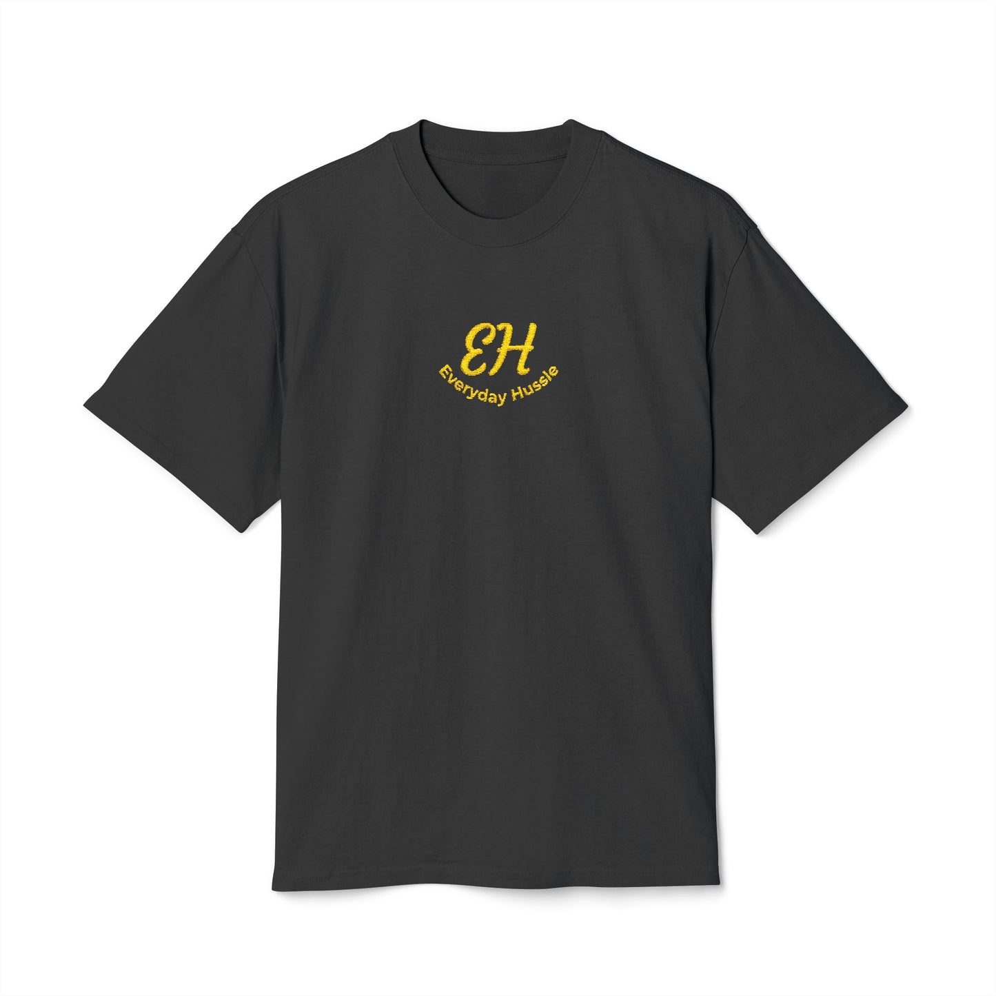 T-shirt signature FT « EH Everyday Hussle » – T-shirt brodé premium par FT Collections