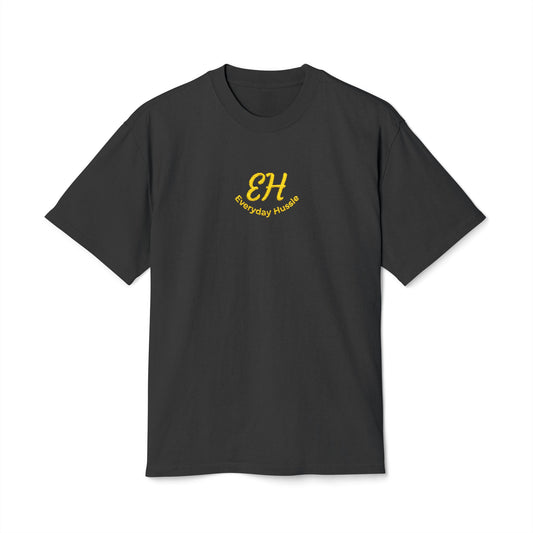 FT Signature Tee "EH Everyday Hussle" – Premium Embroidered T-Shirt by FT Collections