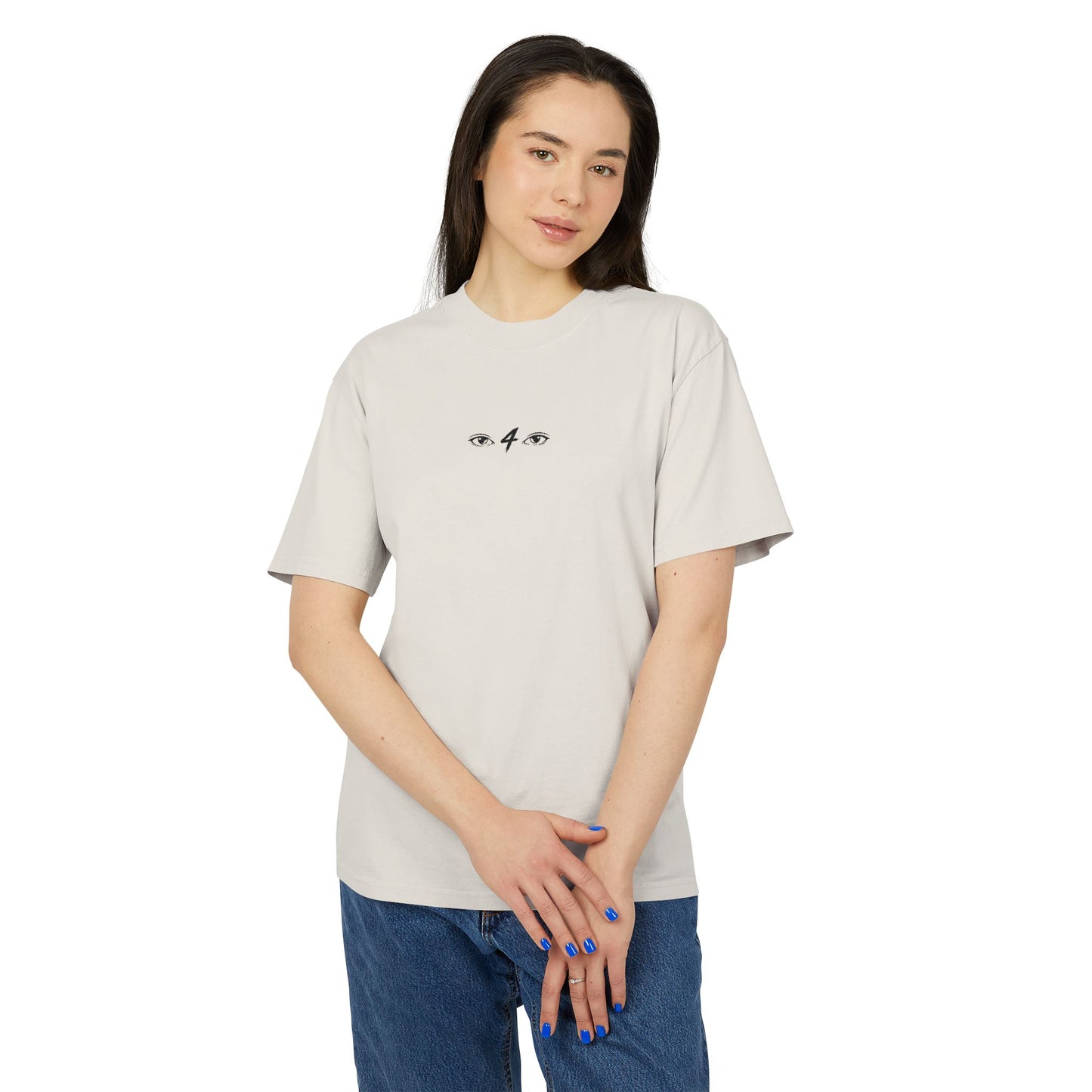 FT Signature Tee "Eye 4 Eye" – Premium Embroidered T-Shirt by FT Collections