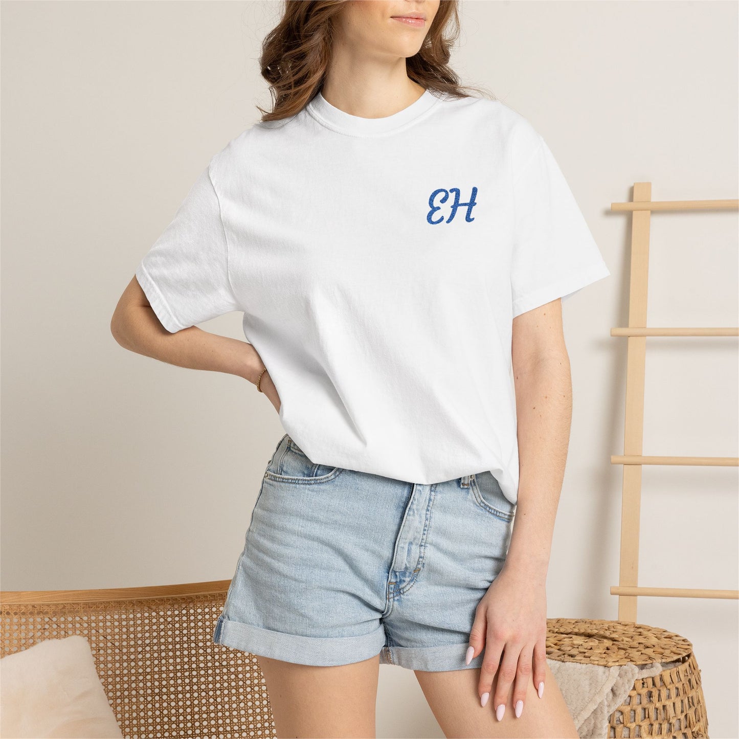 FT Signature Tee "Everyday Hussle" – Premium Embroidered T-Shirt by FT Collections