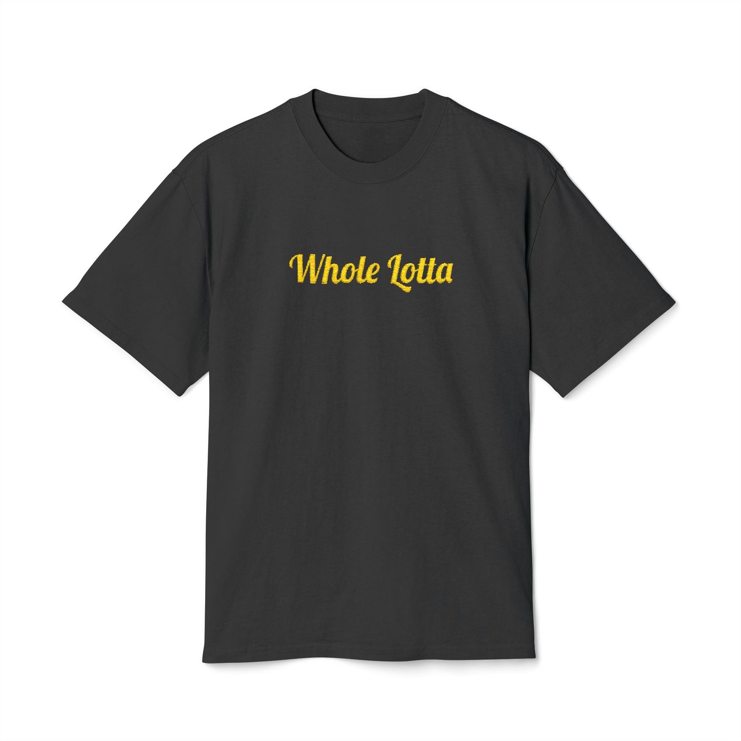 FT Signature Tee "Whole Lotta" – Premium Embroidered T-Shirt by FT Collections