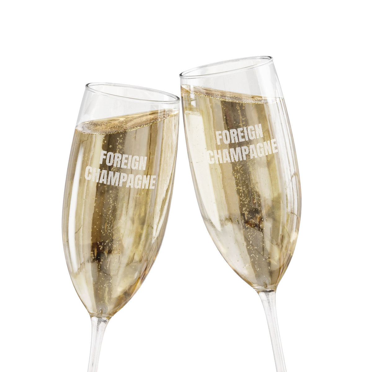 Foreign Champagne Glass, 8oz (Limited Edition Engraving)