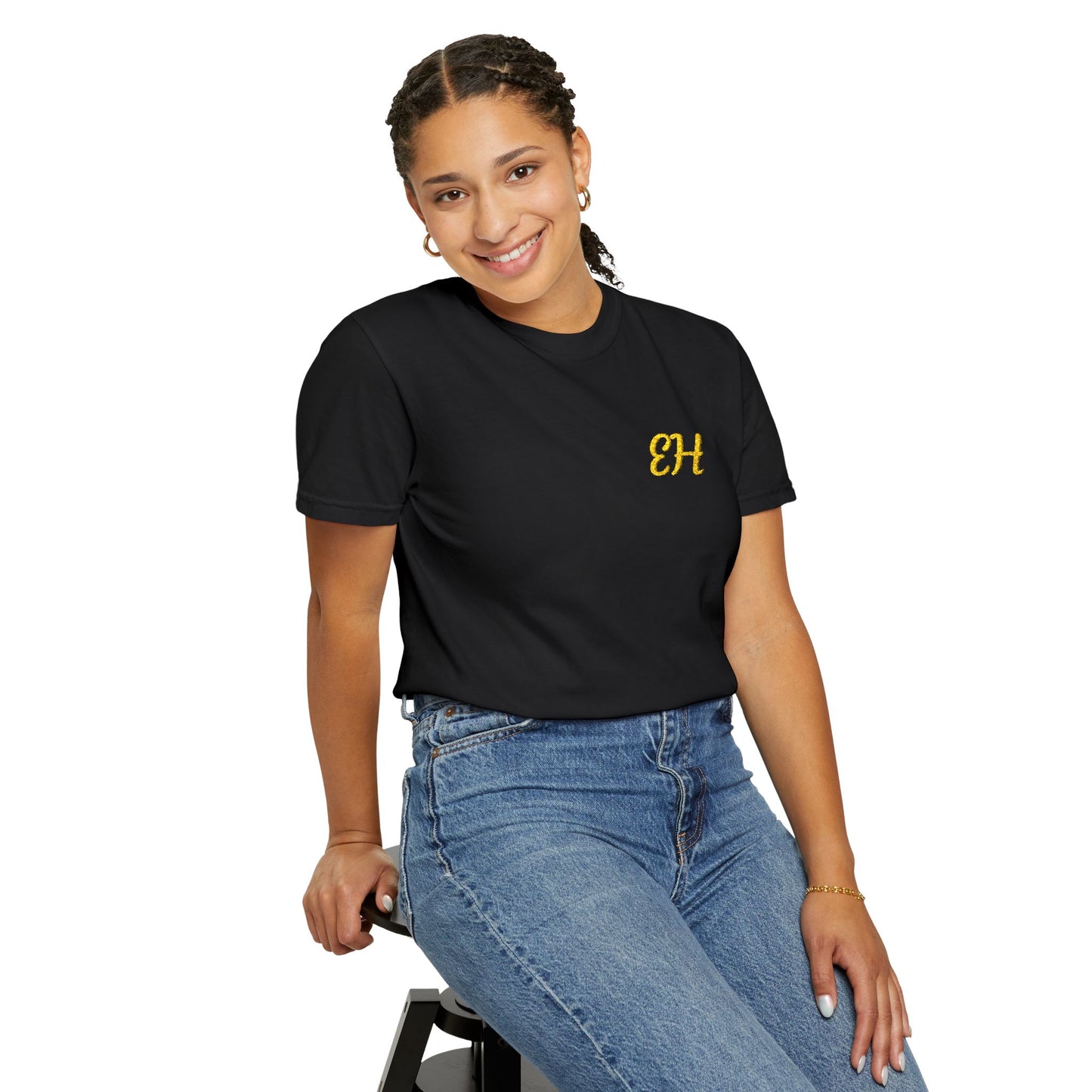 FT Signature Tee "Everyday Hussle" – Premium Embroidered T-Shirt by FT Collections