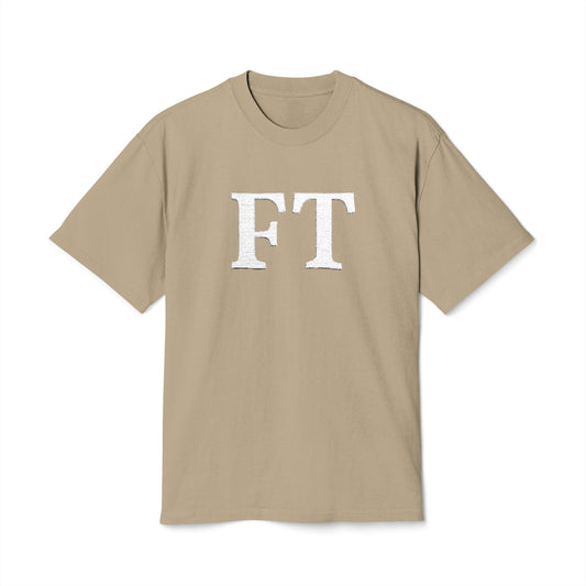FT Signature Tee "Champagne Edition" – Premium Embroidered T-Shirt by FT Collections