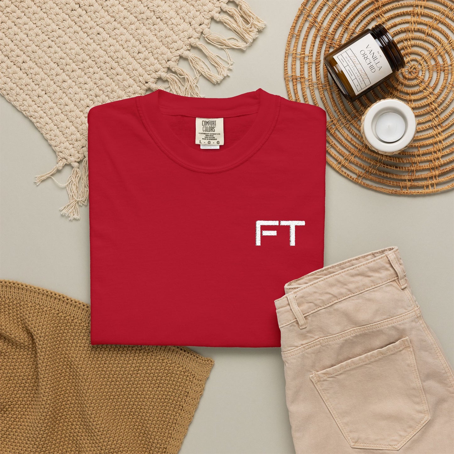 FT Signature Tee – Premium Embroidered T-Shirt by FT Collections