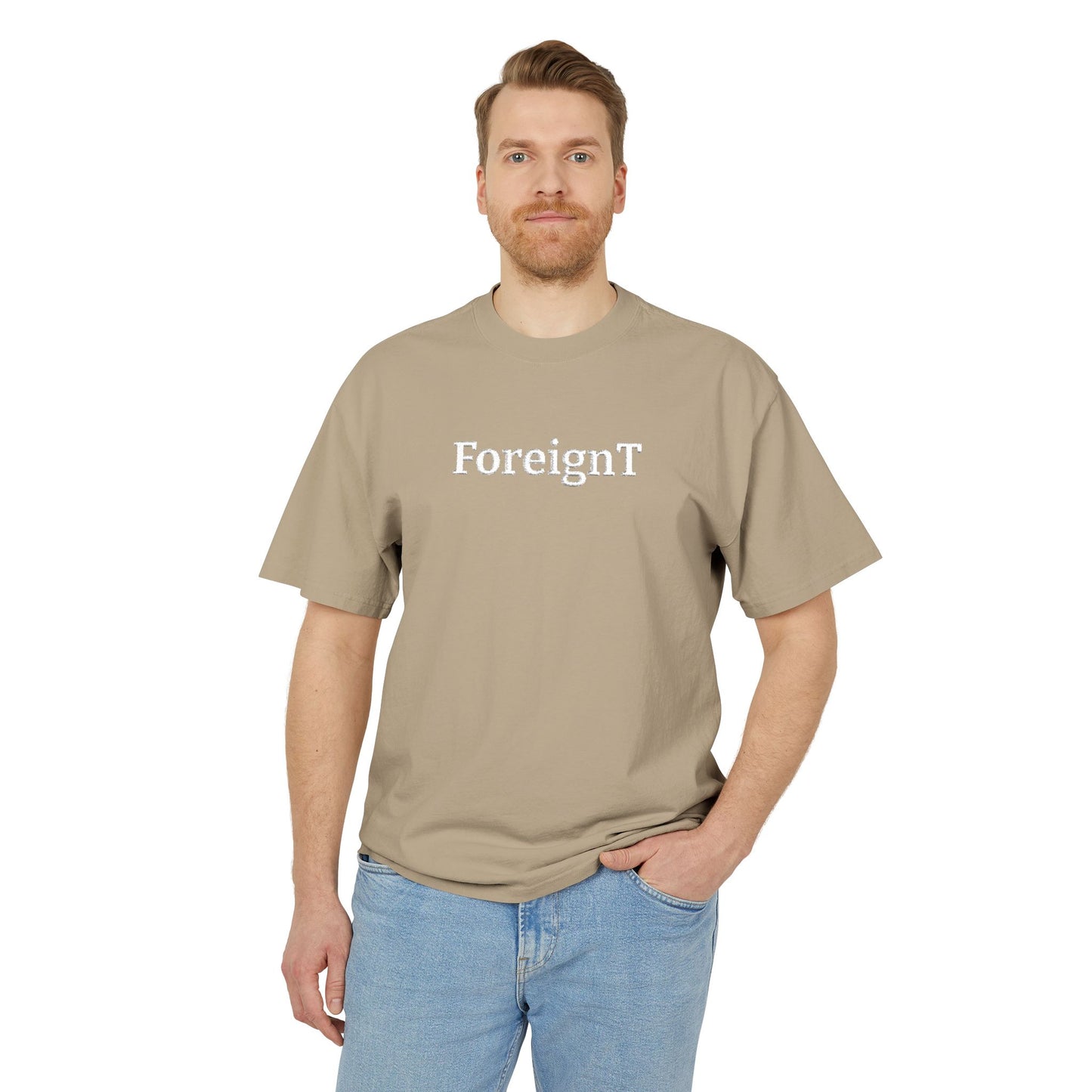 FT Signature Tee "Champagne Edition" – Premium Embroidered T-Shirt by FT Collections